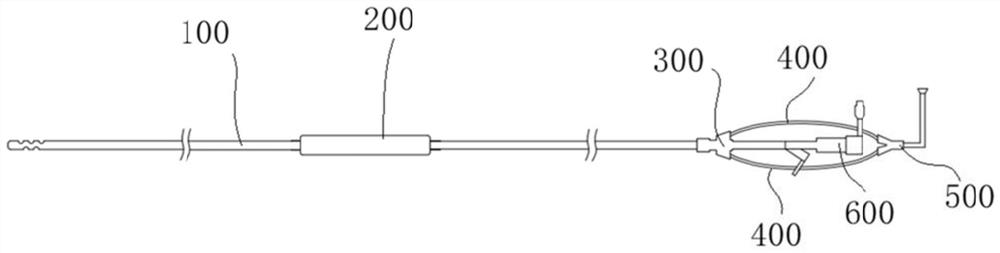 Stomach tube assembly