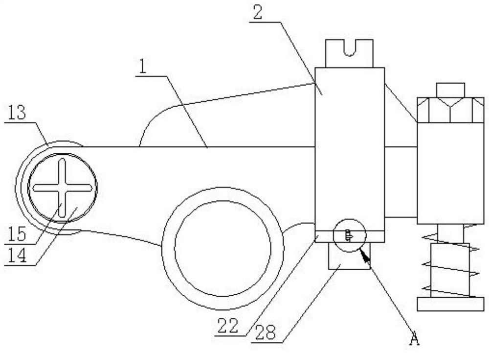 Brake rocker arm and engine