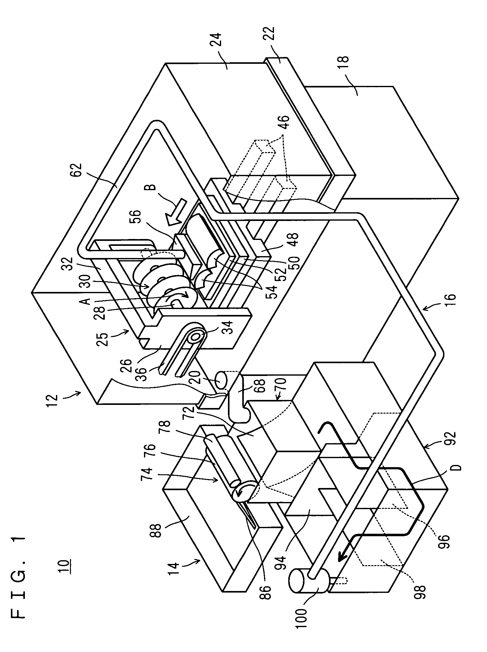 Method and apparatus for grinding magnetic member and method and apparatus for treating waste fluid