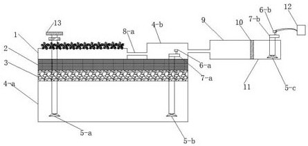 Spongy rainwater collecting and recycling system for planting plants