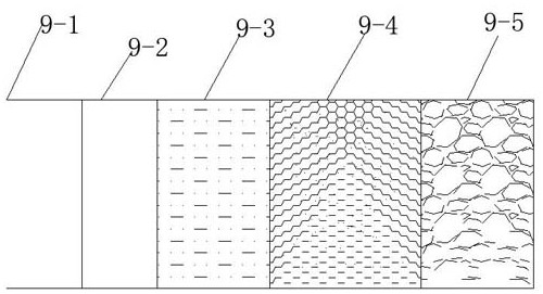 Spongy rainwater collecting and recycling system for planting plants