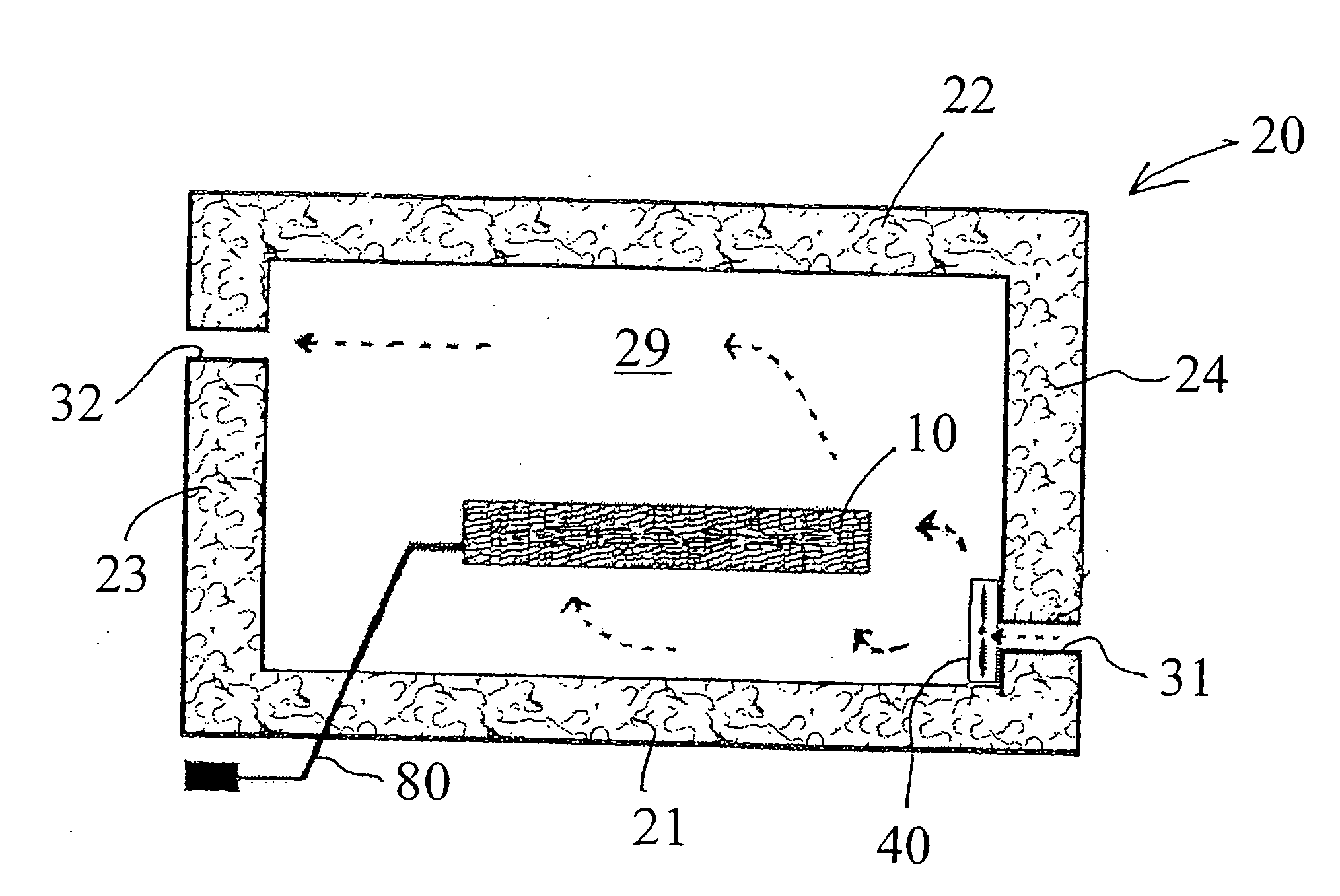 Fire resistant and/or water resistant enclosure for operable computer digital data storage device