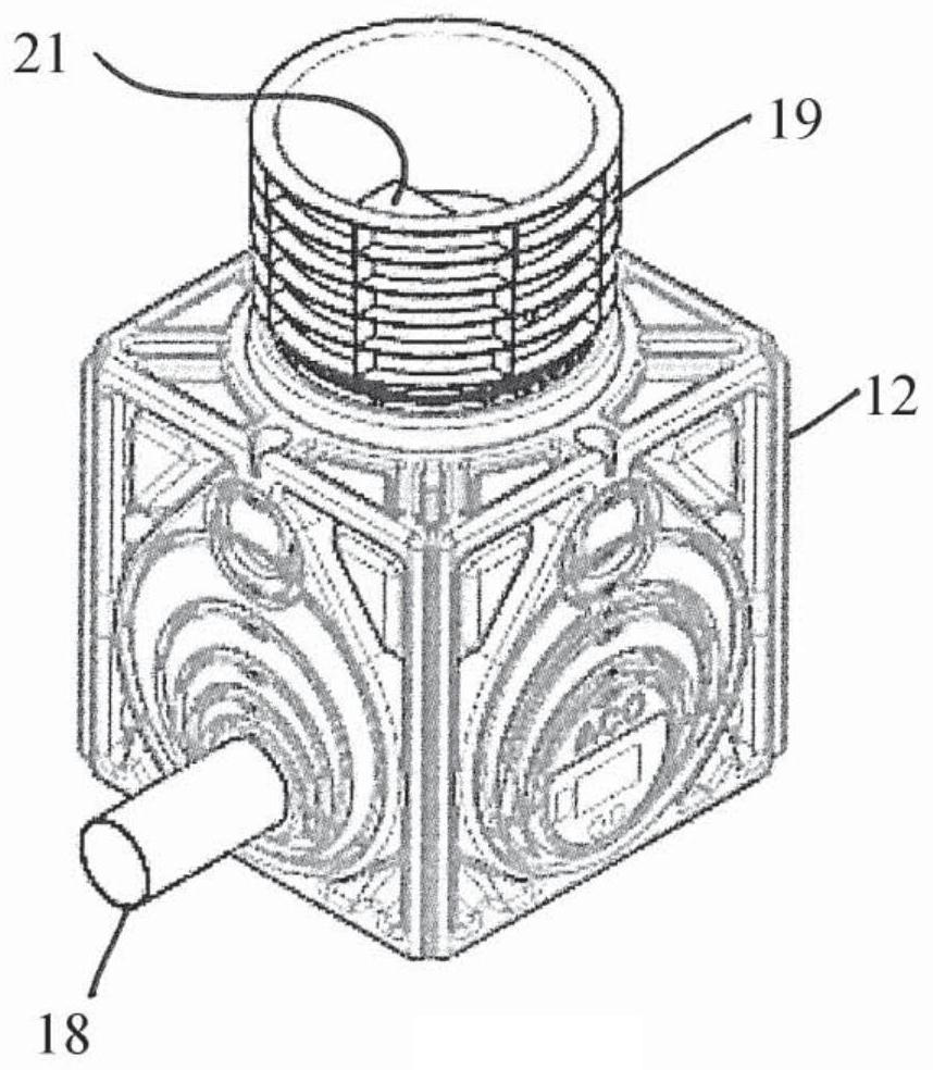 Drainage body unit, drainage body system and shaft element