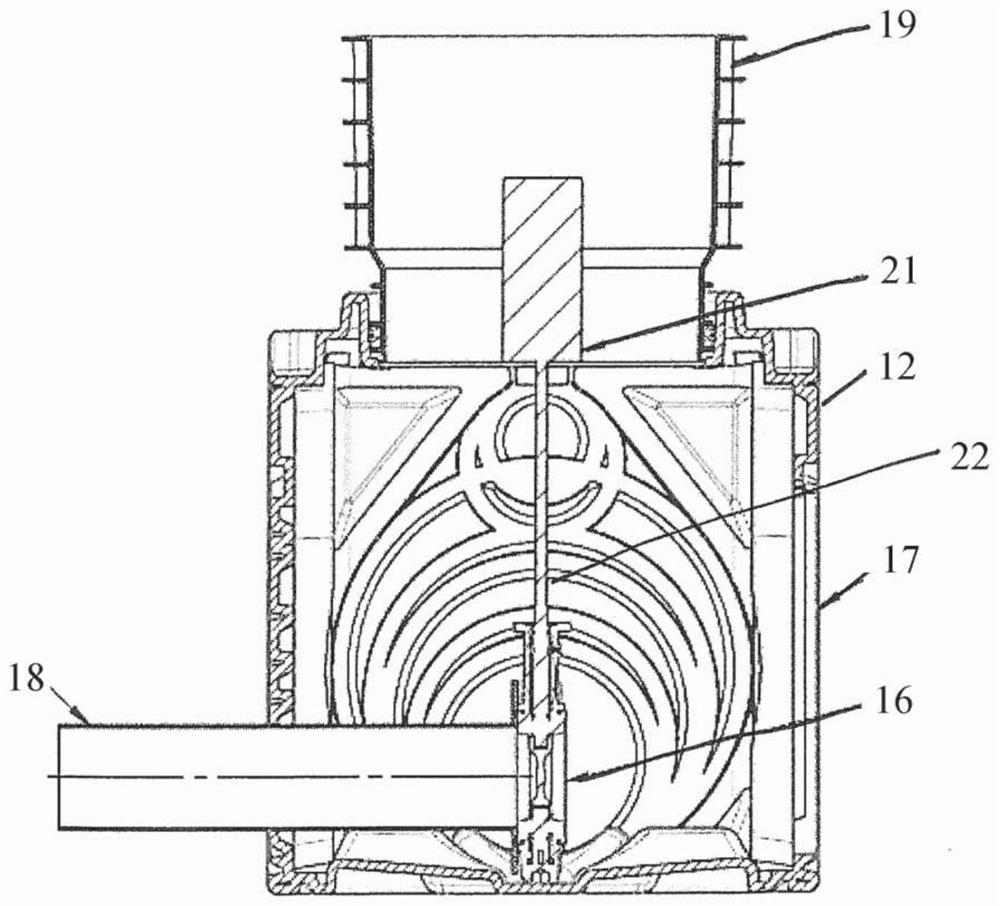 Drainage body unit, drainage body system and shaft element