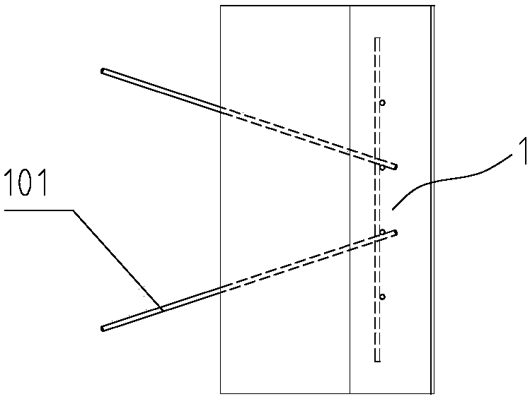 Steel wire net frame composite outer wall heat insulating plate