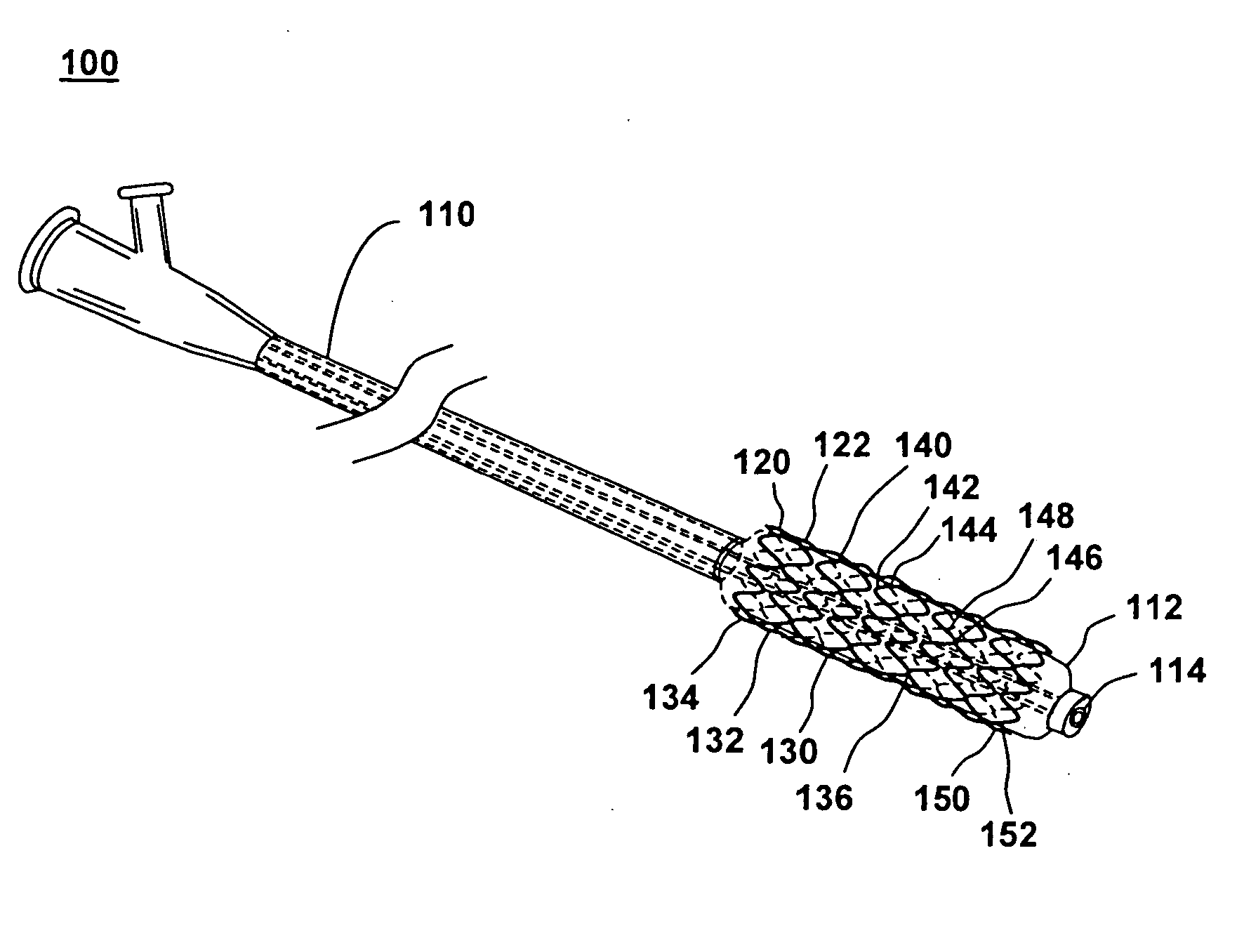 Coated stent having protruding crowns and elongated struts