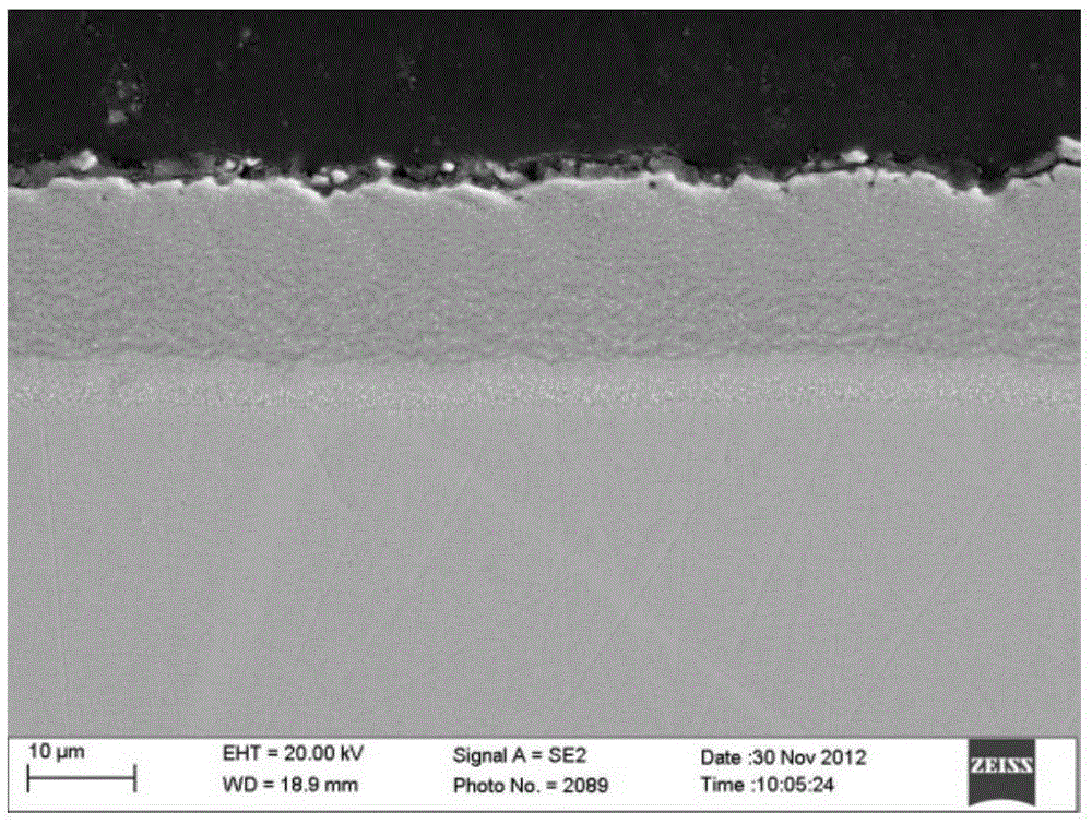 Method for manufacturing penetration layer for improving high-temperature-oxidation resistance of K444 alloy