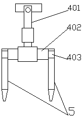 Semi-automatic groove cutting machine