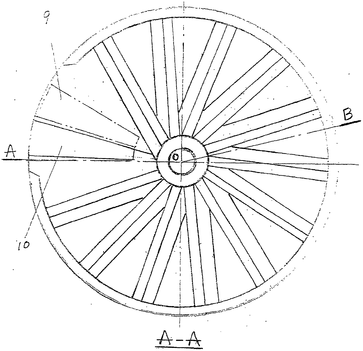 Rotary vortex jetting tray