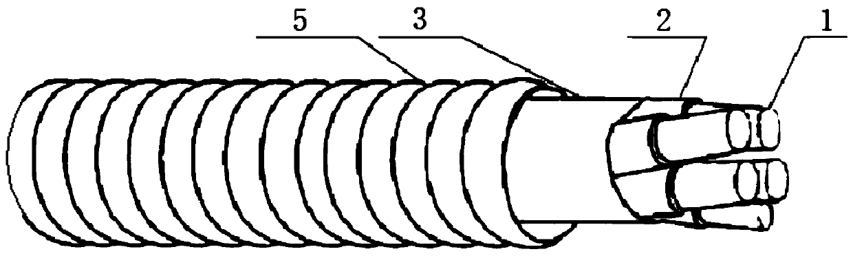 Interlocking armored cable for indoor decoration and wiring method thereof