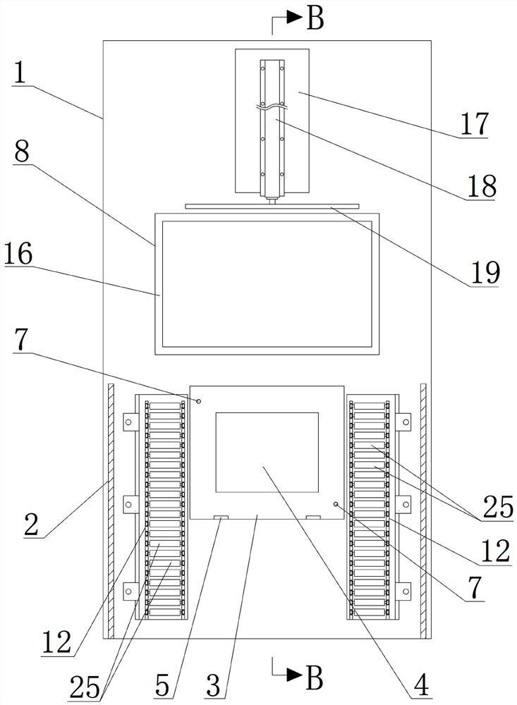 A device and method for double-sided precision shooting of hdi board