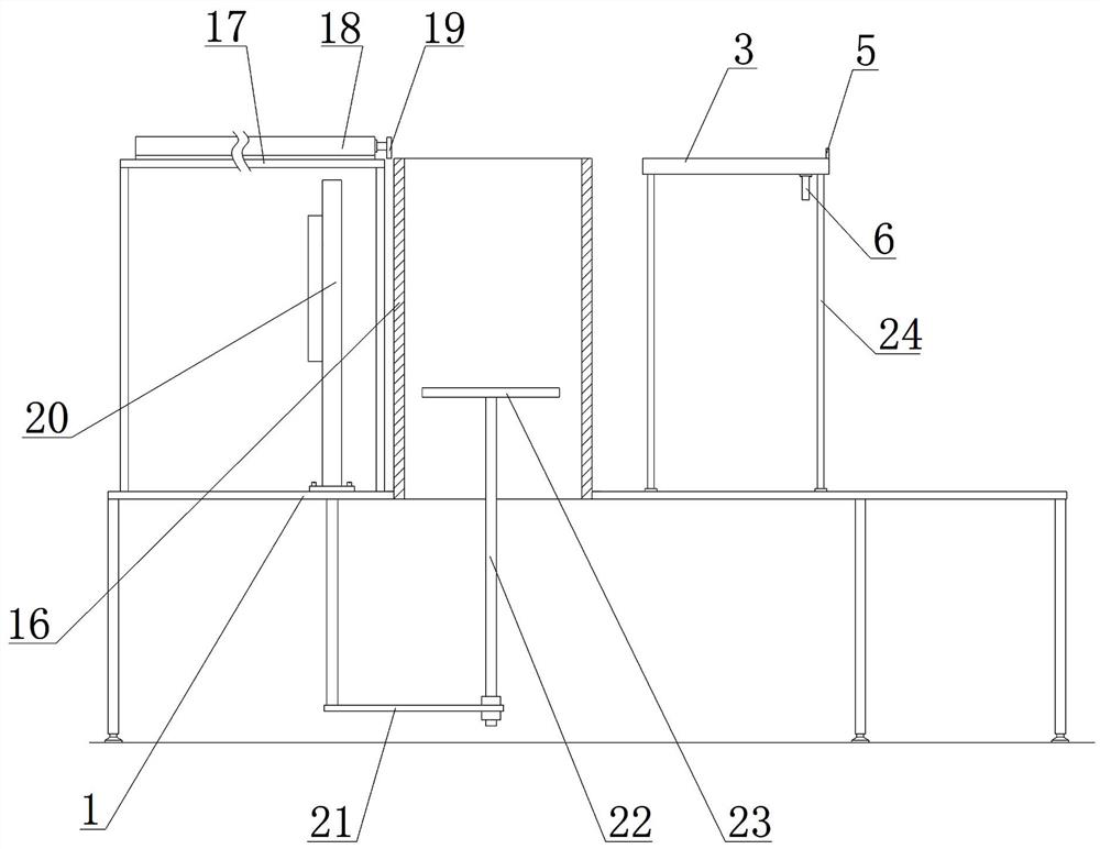 A device and method for double-sided precision shooting of hdi board