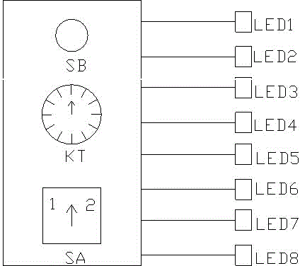 Fiber channel measuring device