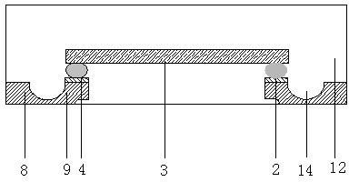 Multi-turn arranged carrier-free IC (Integrated Circuit) chip packaging component and manufacturing method thereof