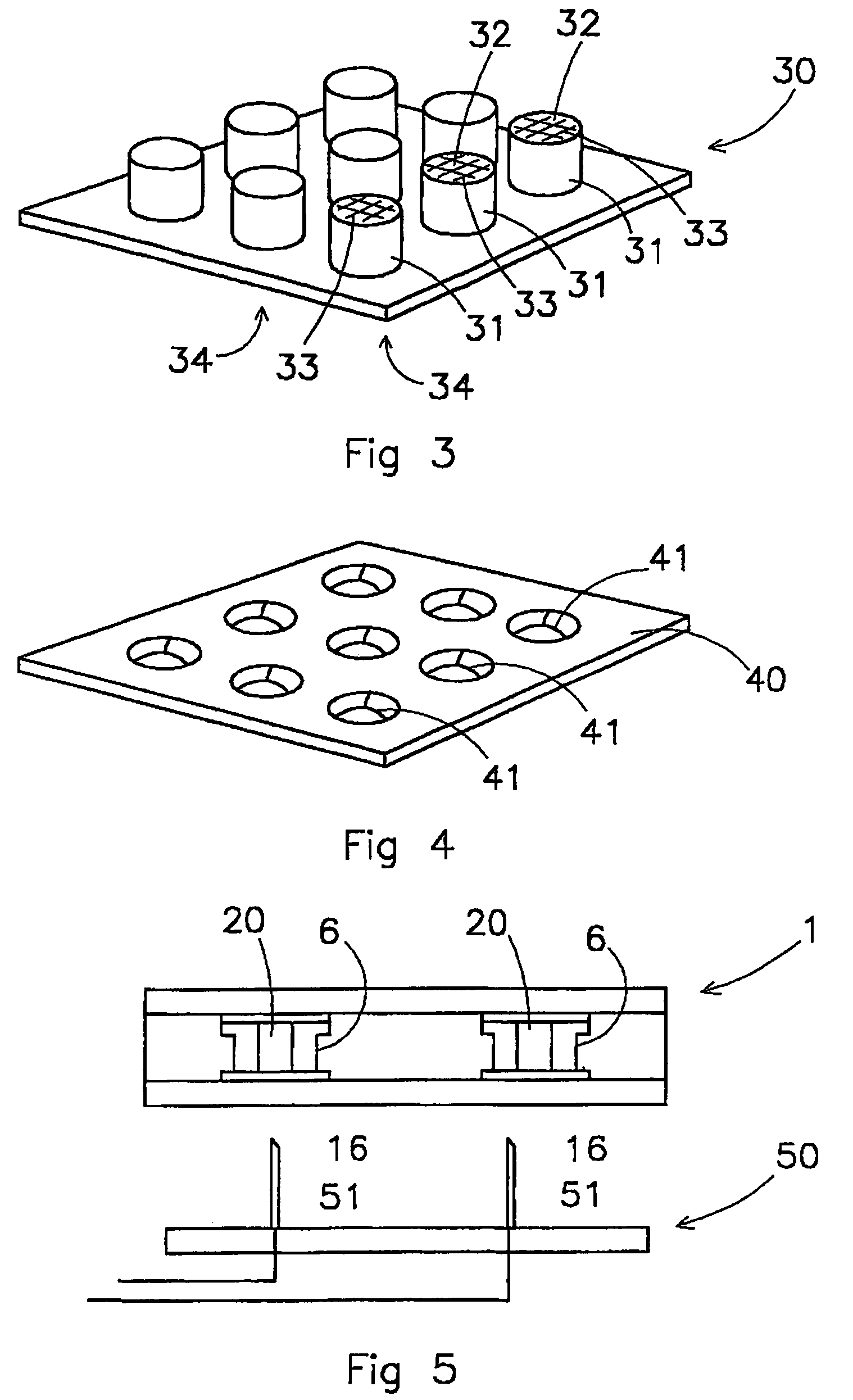 Assembly and method for performing parallel chemical experiments, in particular crystallisation experiments