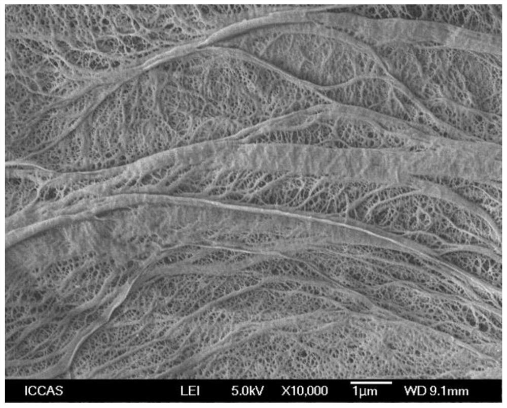 A kind of preparation method of porous polyethylene film