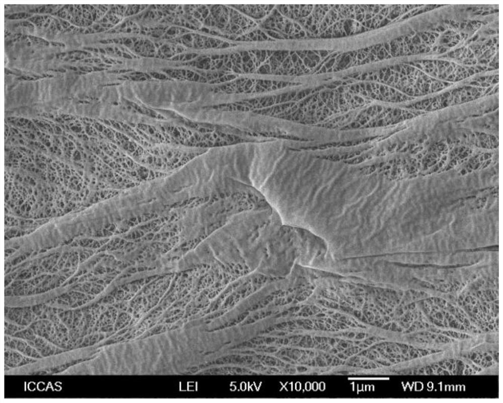 A kind of preparation method of porous polyethylene film