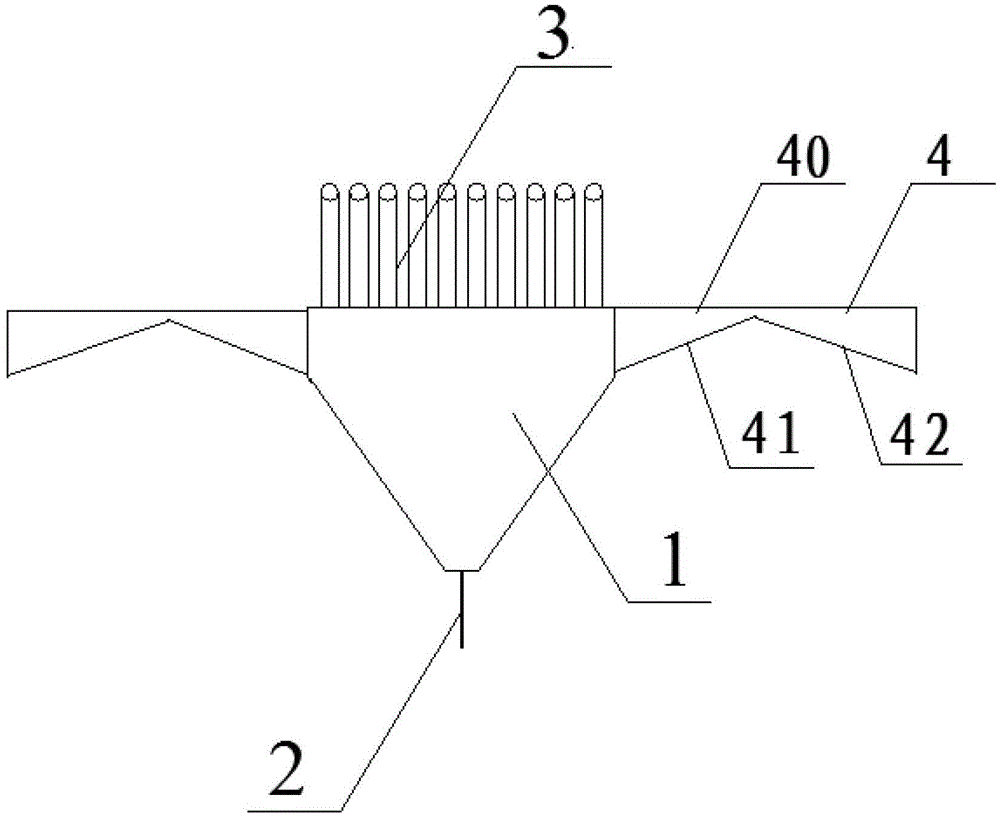 Tertiary-air powder feeding device and tertiary-air powder feeding system applied to coal-fired power plant