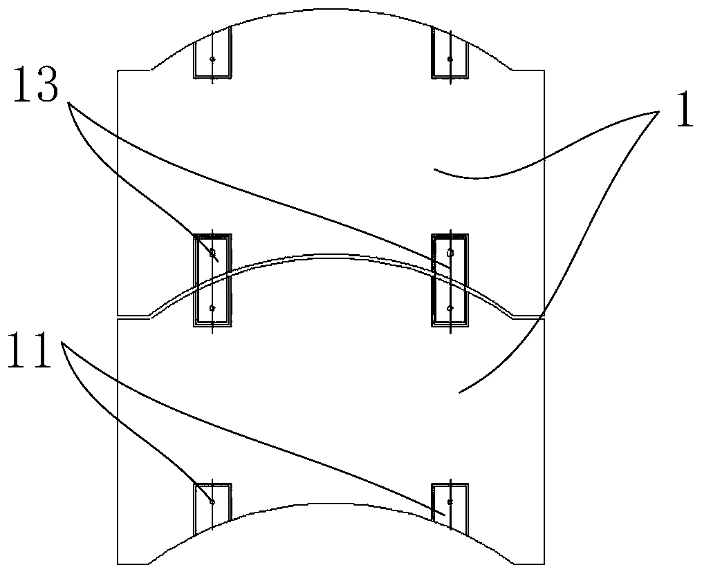 Anti-radiation concrete enclosure system and construction method of enclosure system