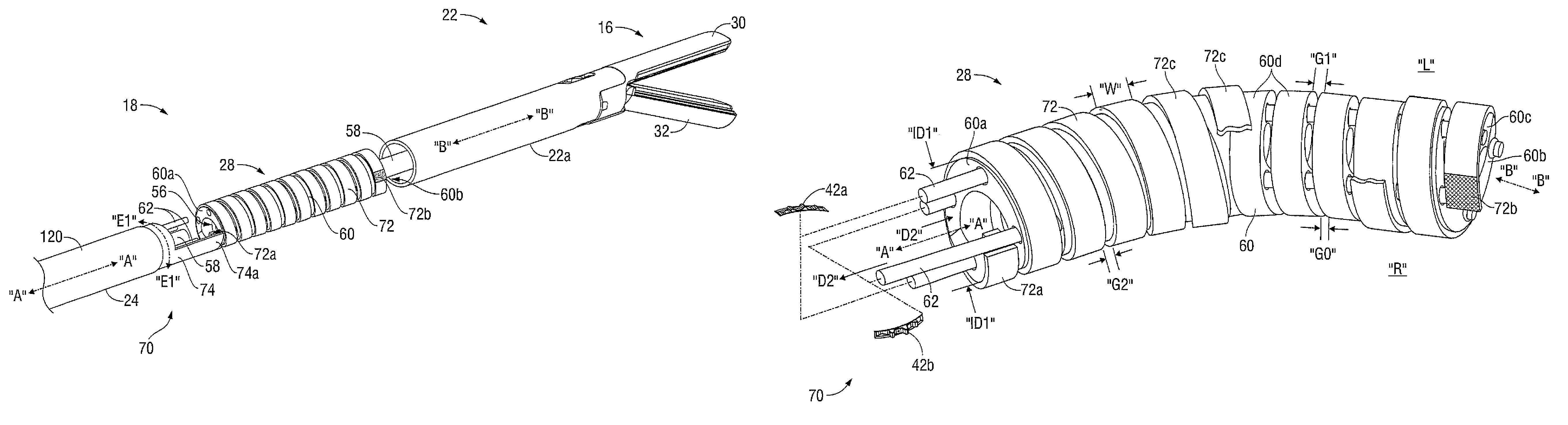 Coaxial coil lock