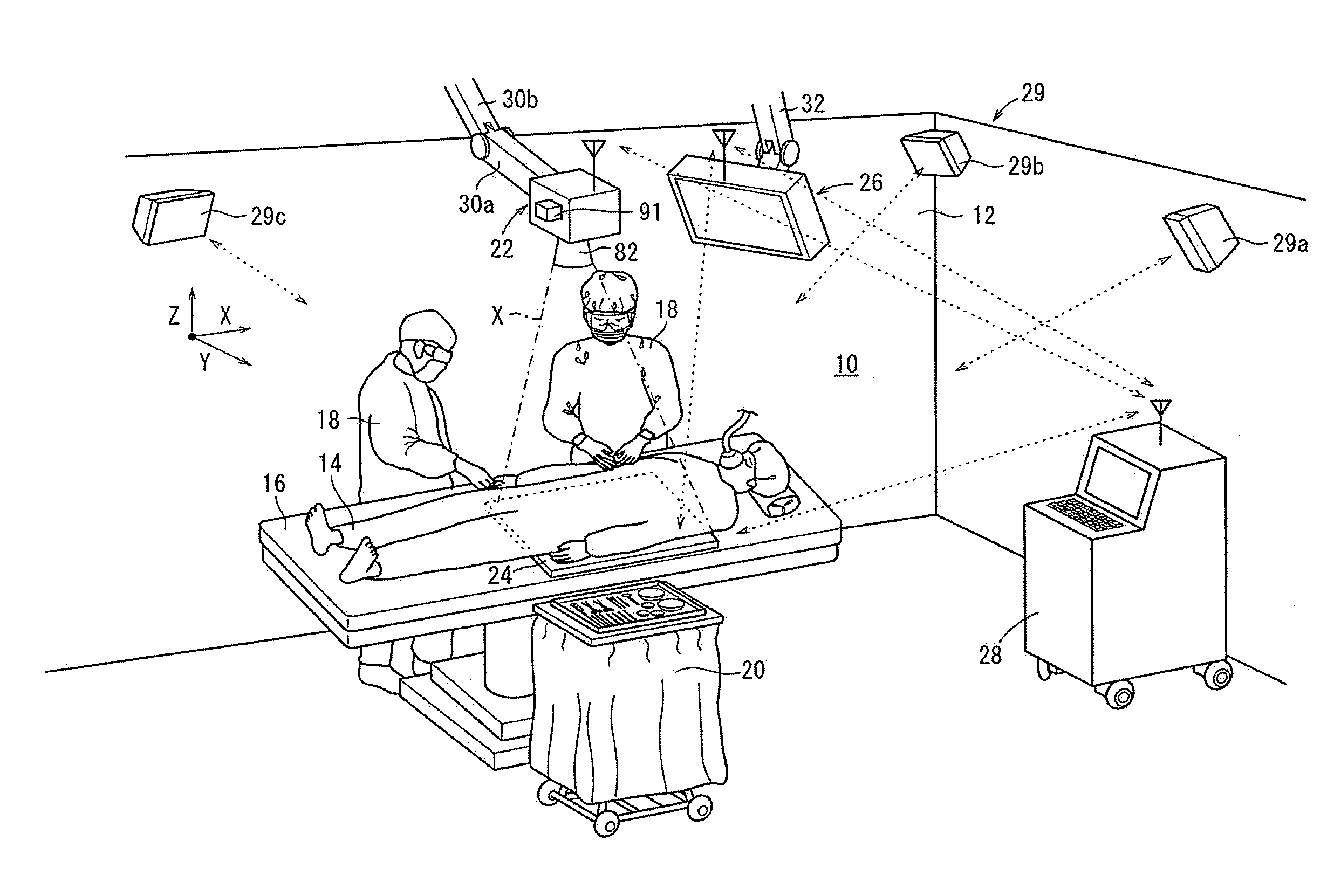 Radiation image capturing system