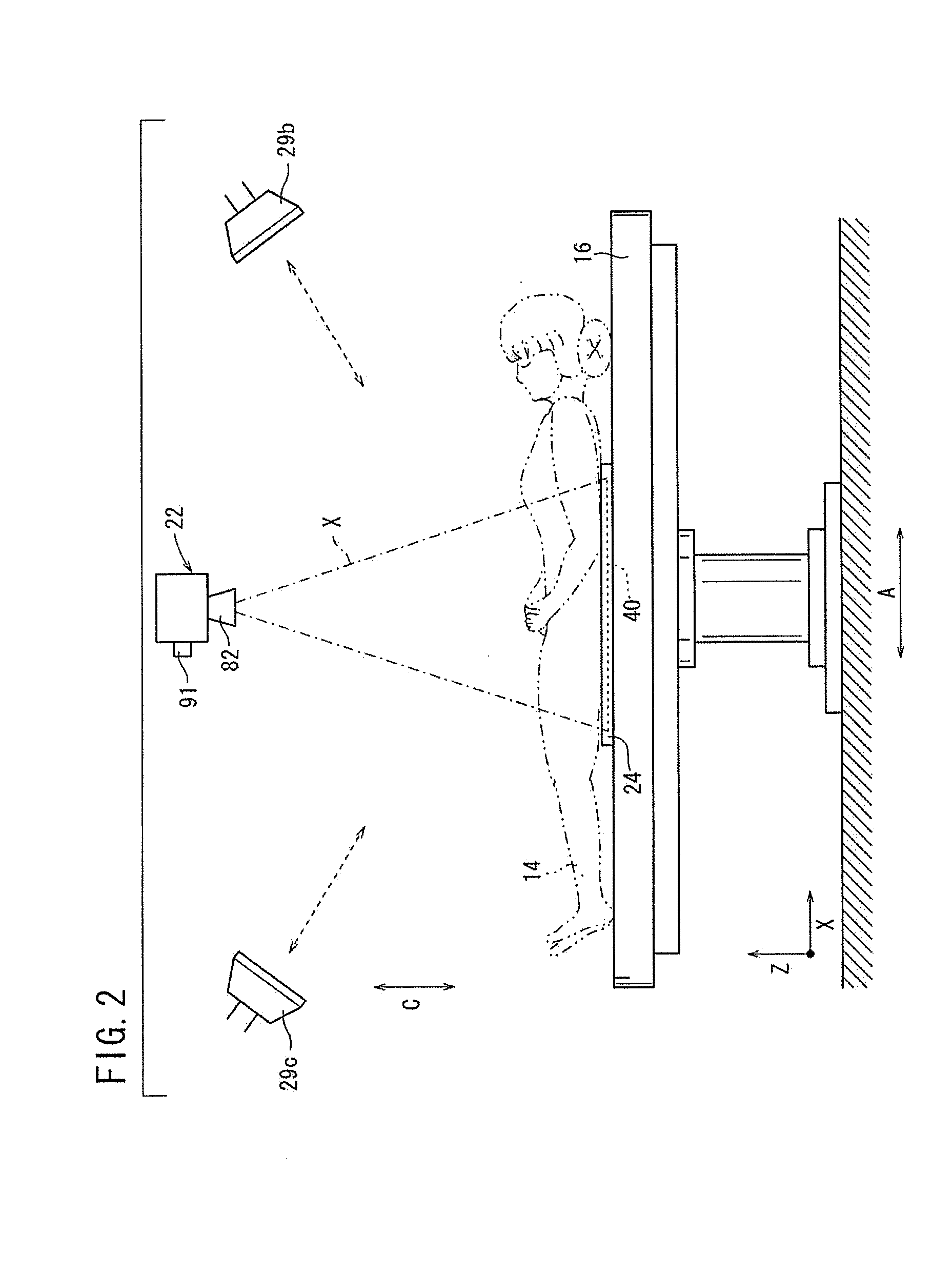 Radiation image capturing system