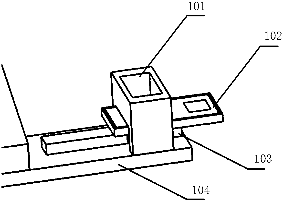 Glue dipping alignment device of equipment