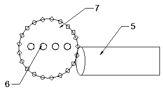 Wire cutting device of network information system