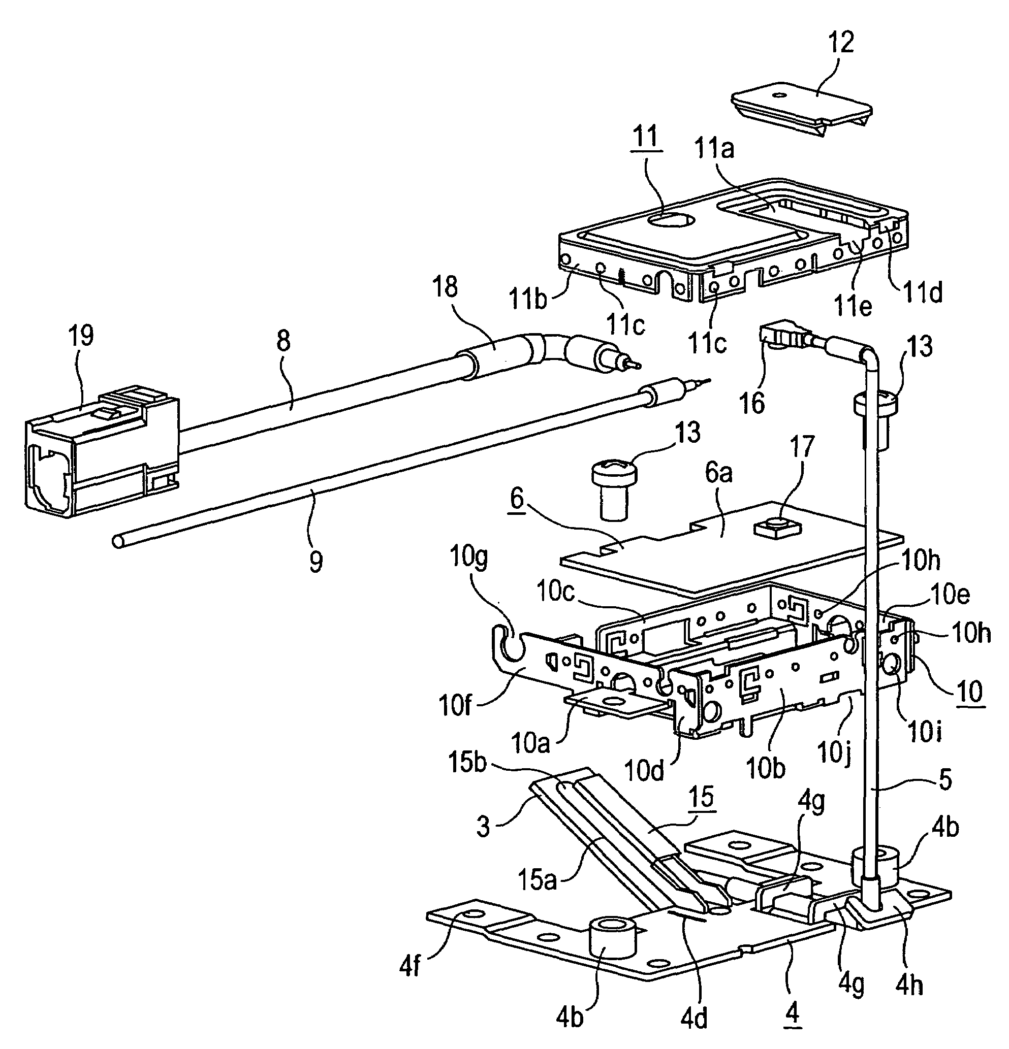 In-vehicle antenna apparatus