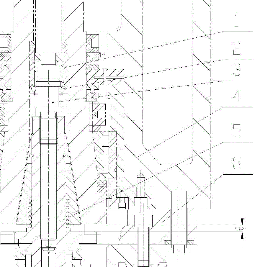 Indexing positioning right-angle milling head