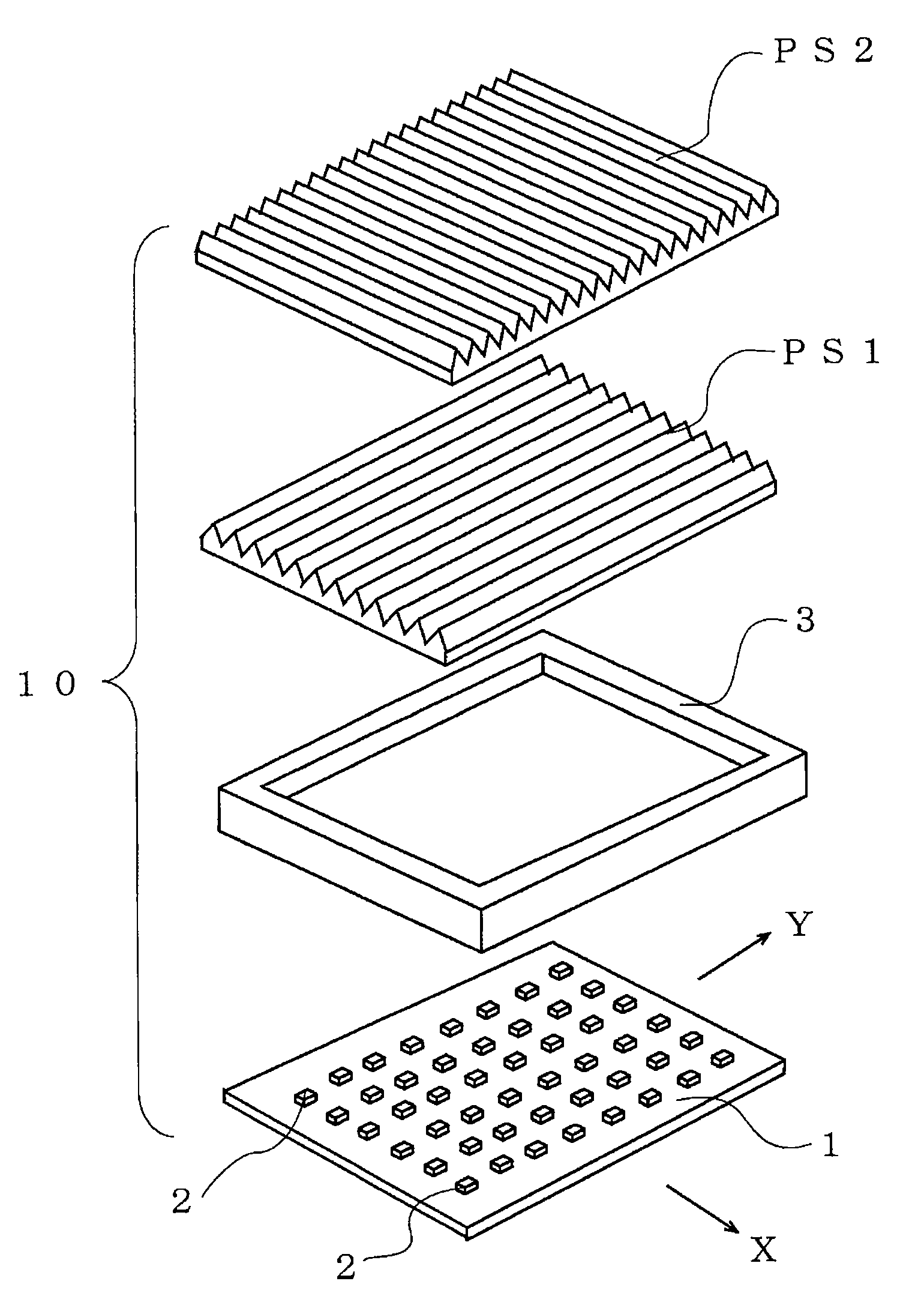 Planar light source and method of manufacturing planar light source