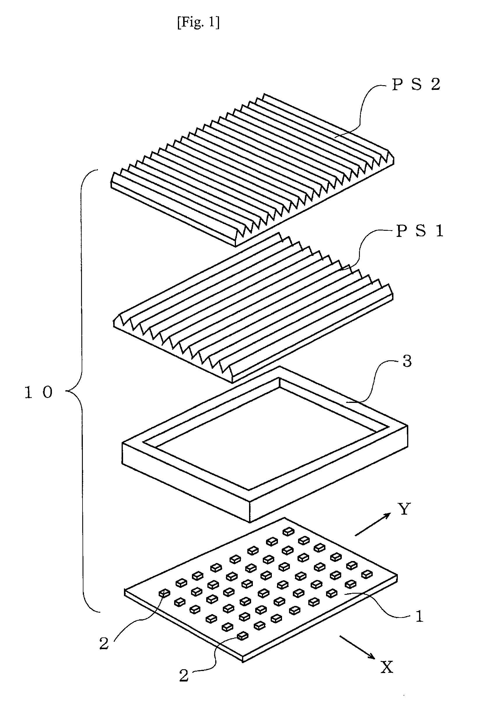 Planar light source and method of manufacturing planar light source