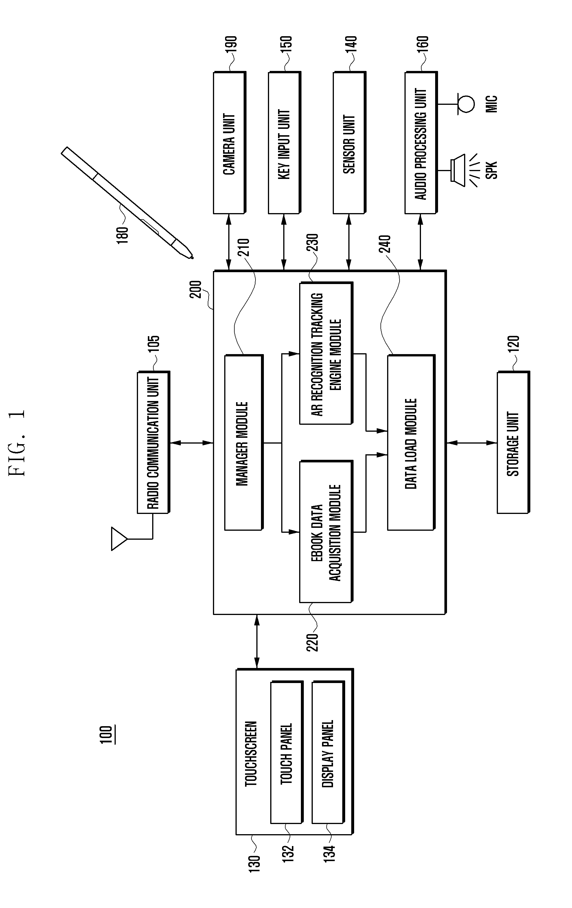 Method for generating an augmented reality content and terminal using the same