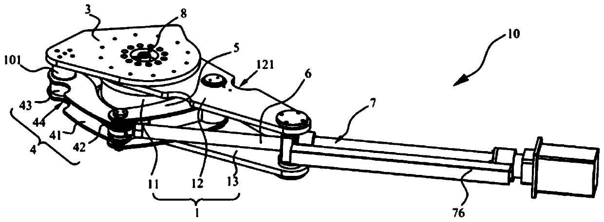 A horizontal rotation mechanism and heliostat system