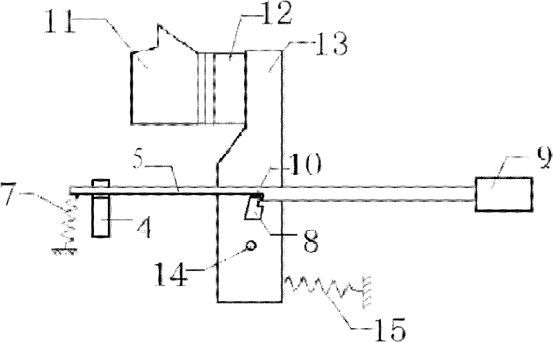 A quick repulsion tripping mechanism and tripping method for a DC circuit breaker