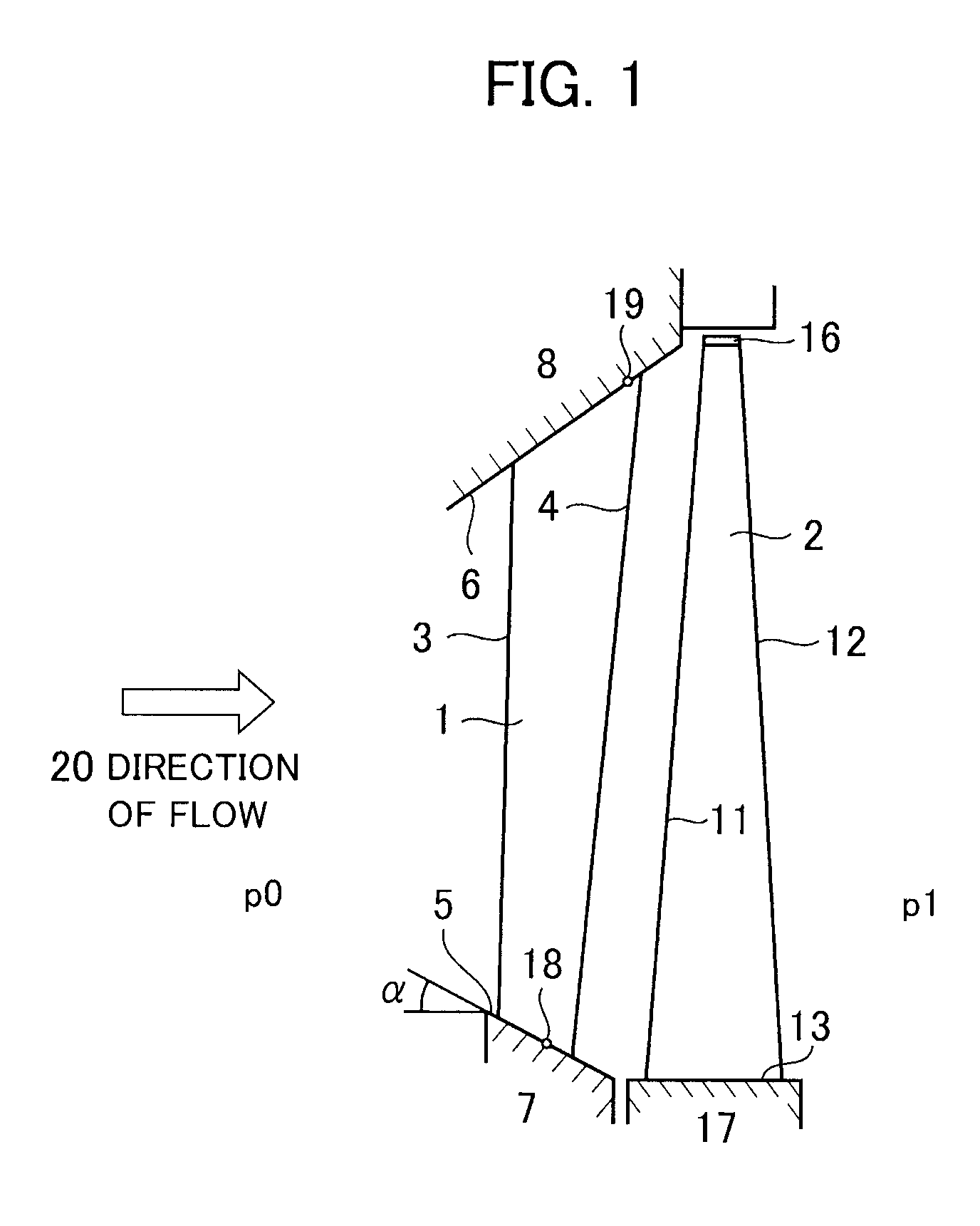 Steam turbine stator vane and steam turbine using the same