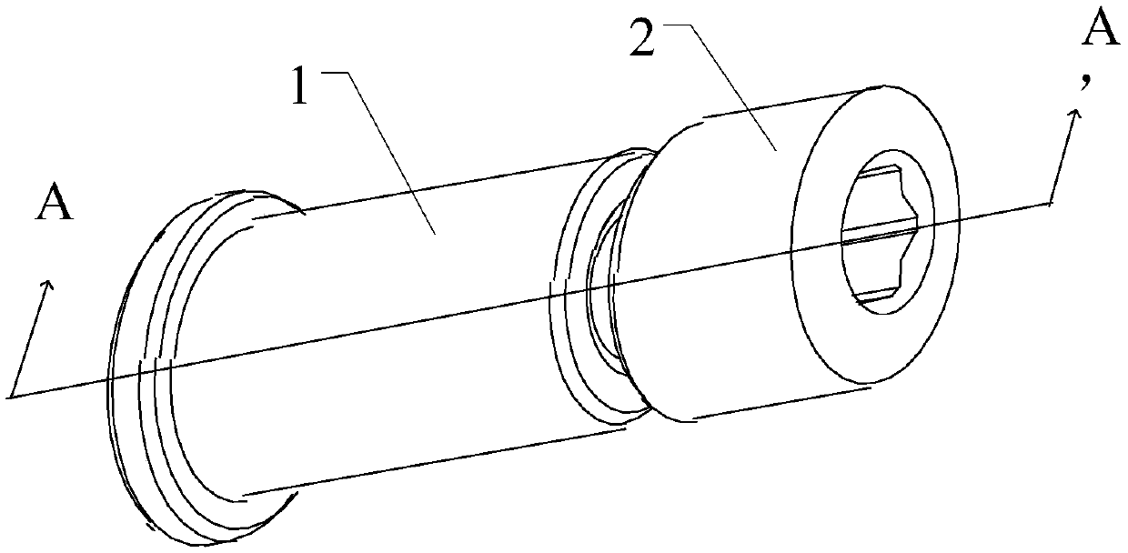 Connecting part and medical instrument