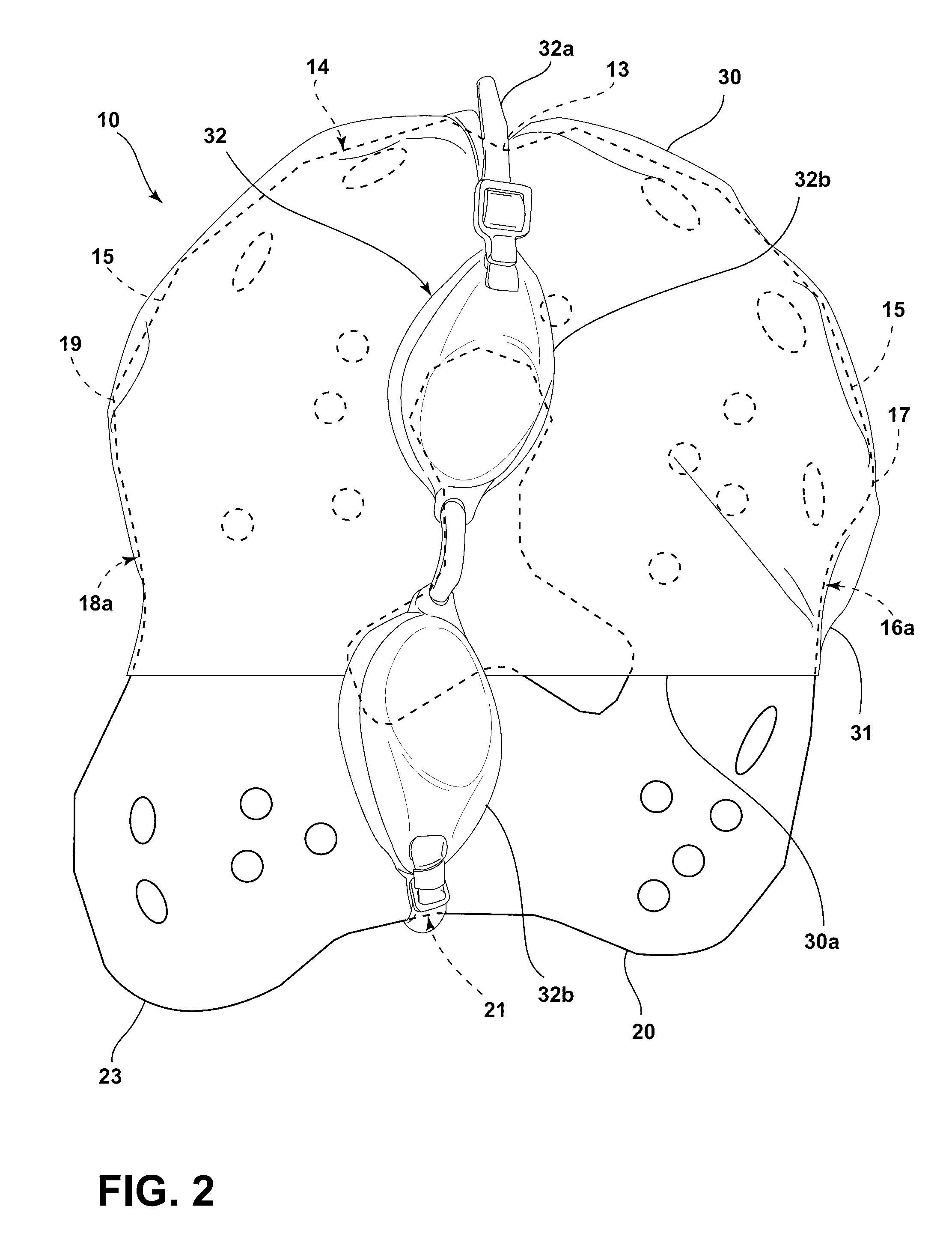 Swimming paddle and custom fitting method