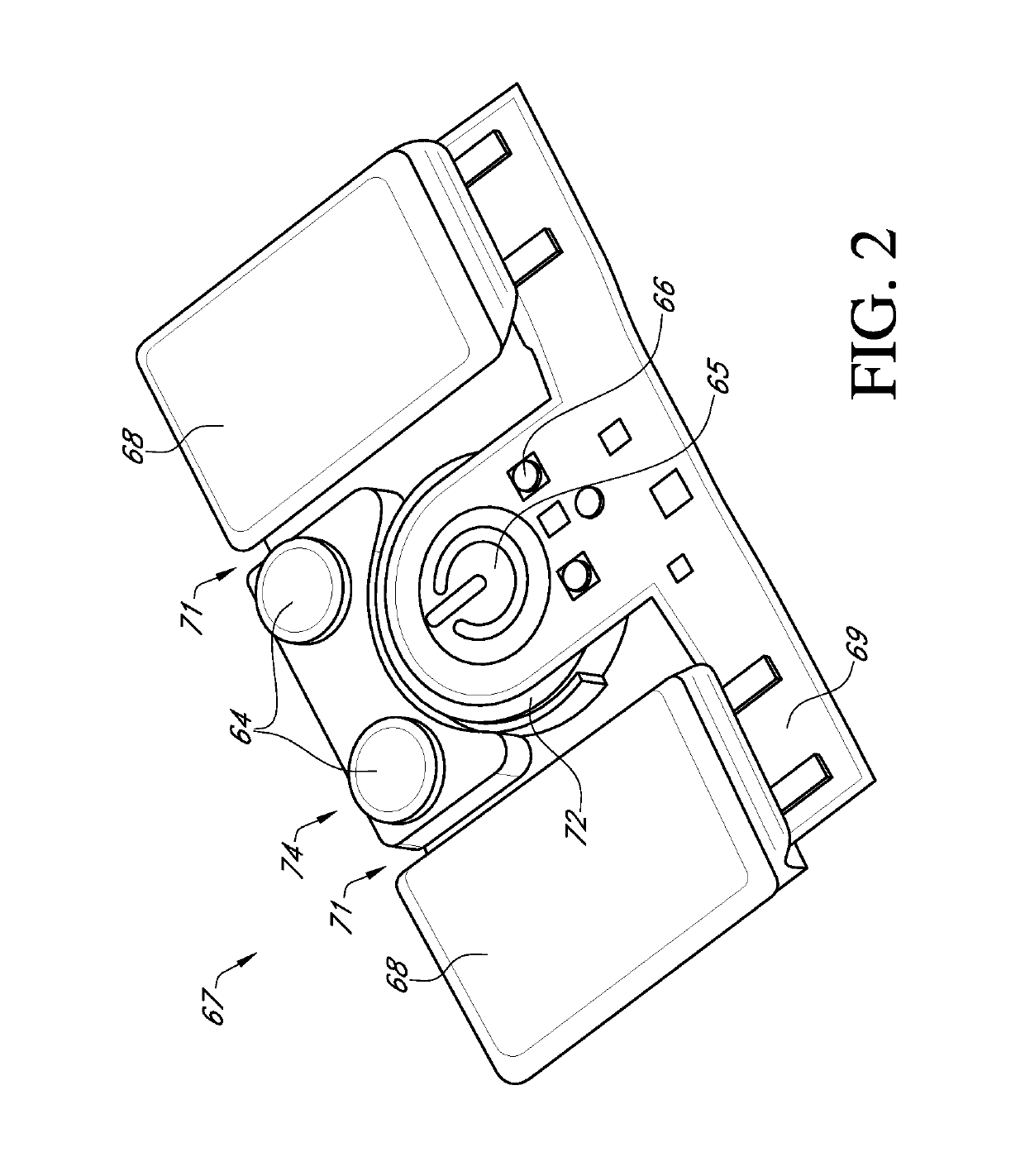 Negative pressure wound treatment apparatuses and methods with integrated electronics