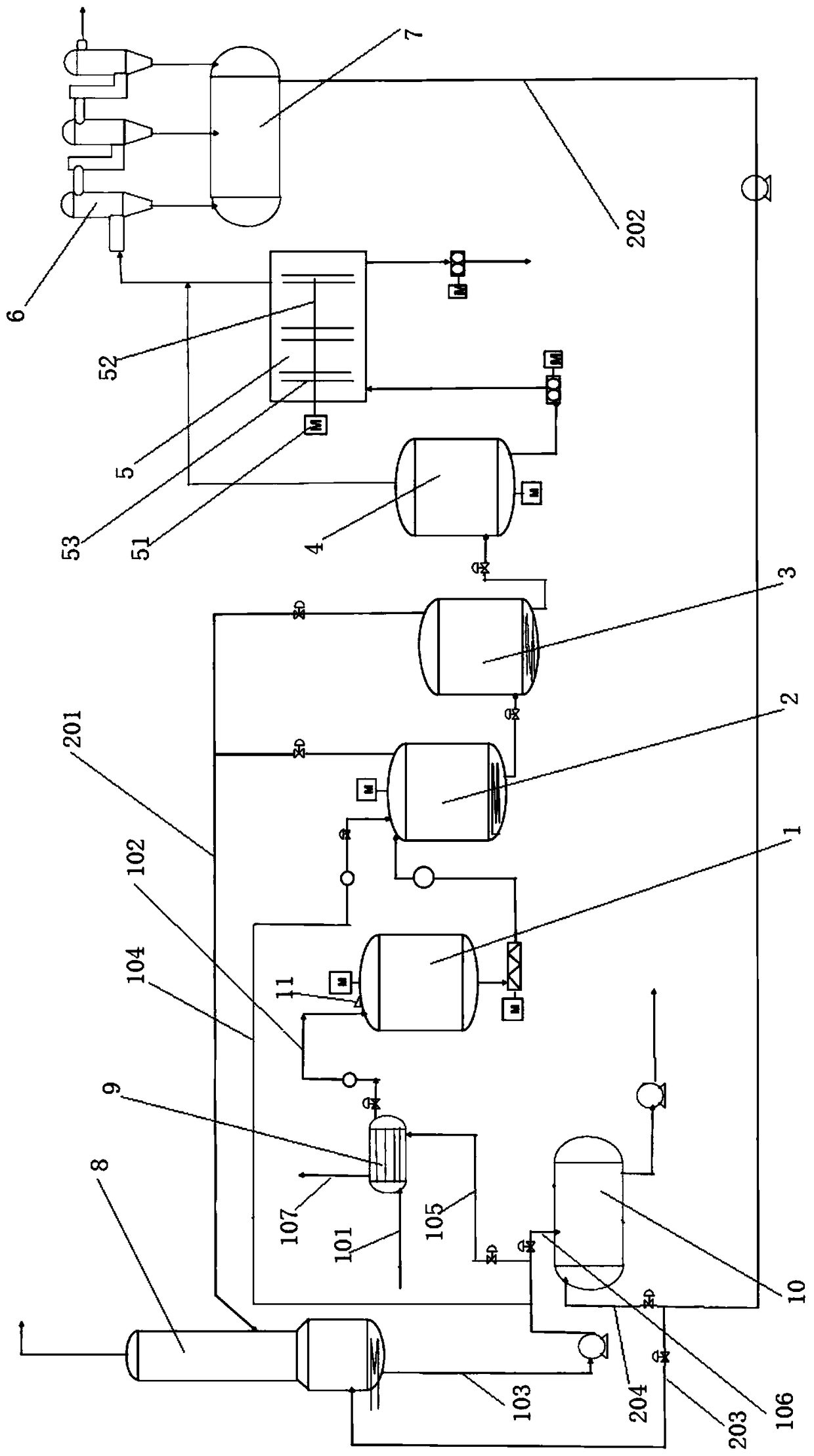 Preparation system and method of polyethylene glycol terephthalate used for optical film