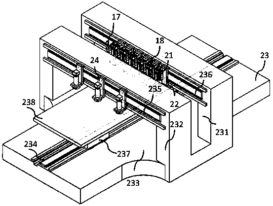 Novel maskless photoetching system and technological process thereof