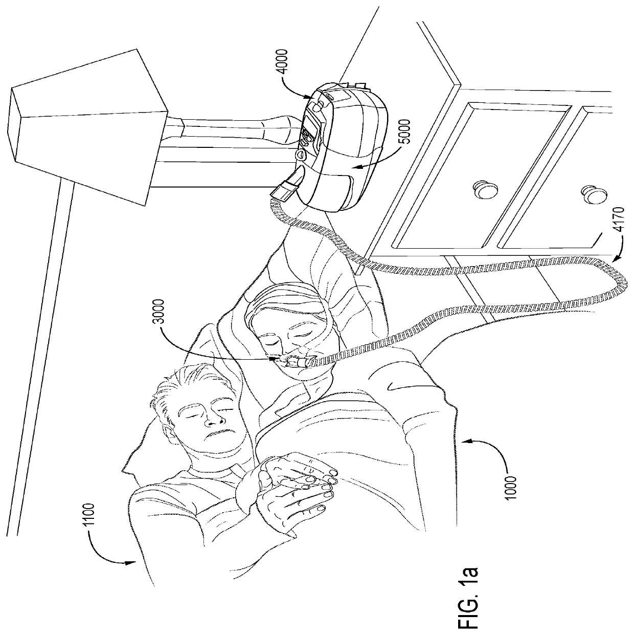 Positioning and stabilising structure for a patient interface system