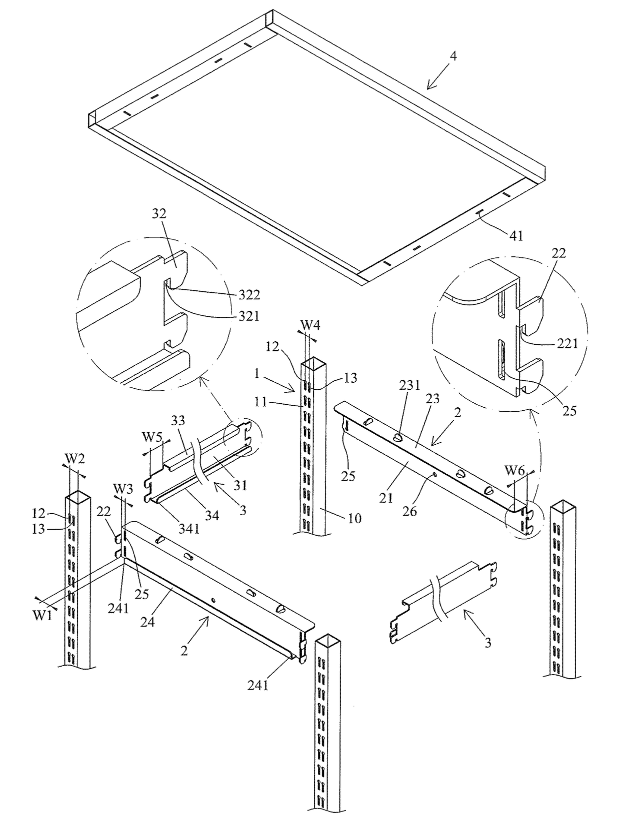 Shelf assembly