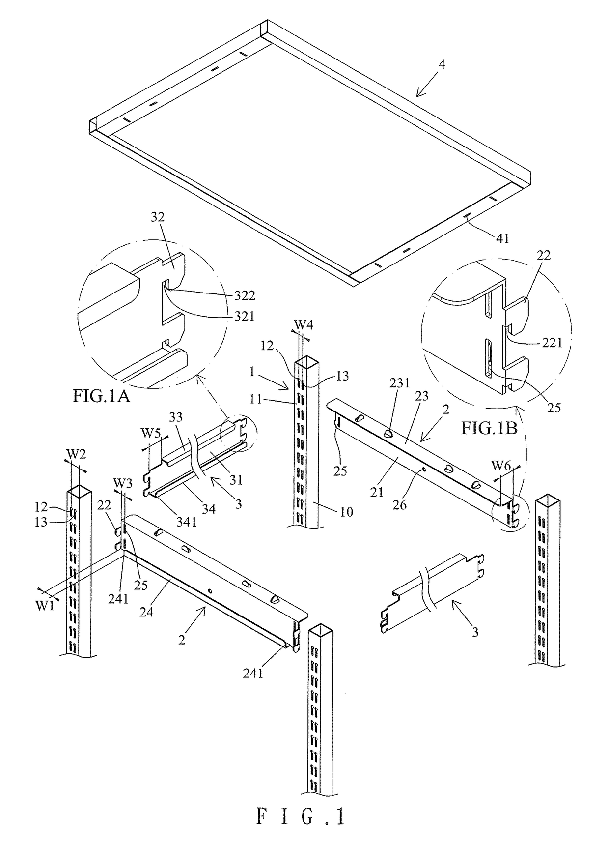 Shelf assembly