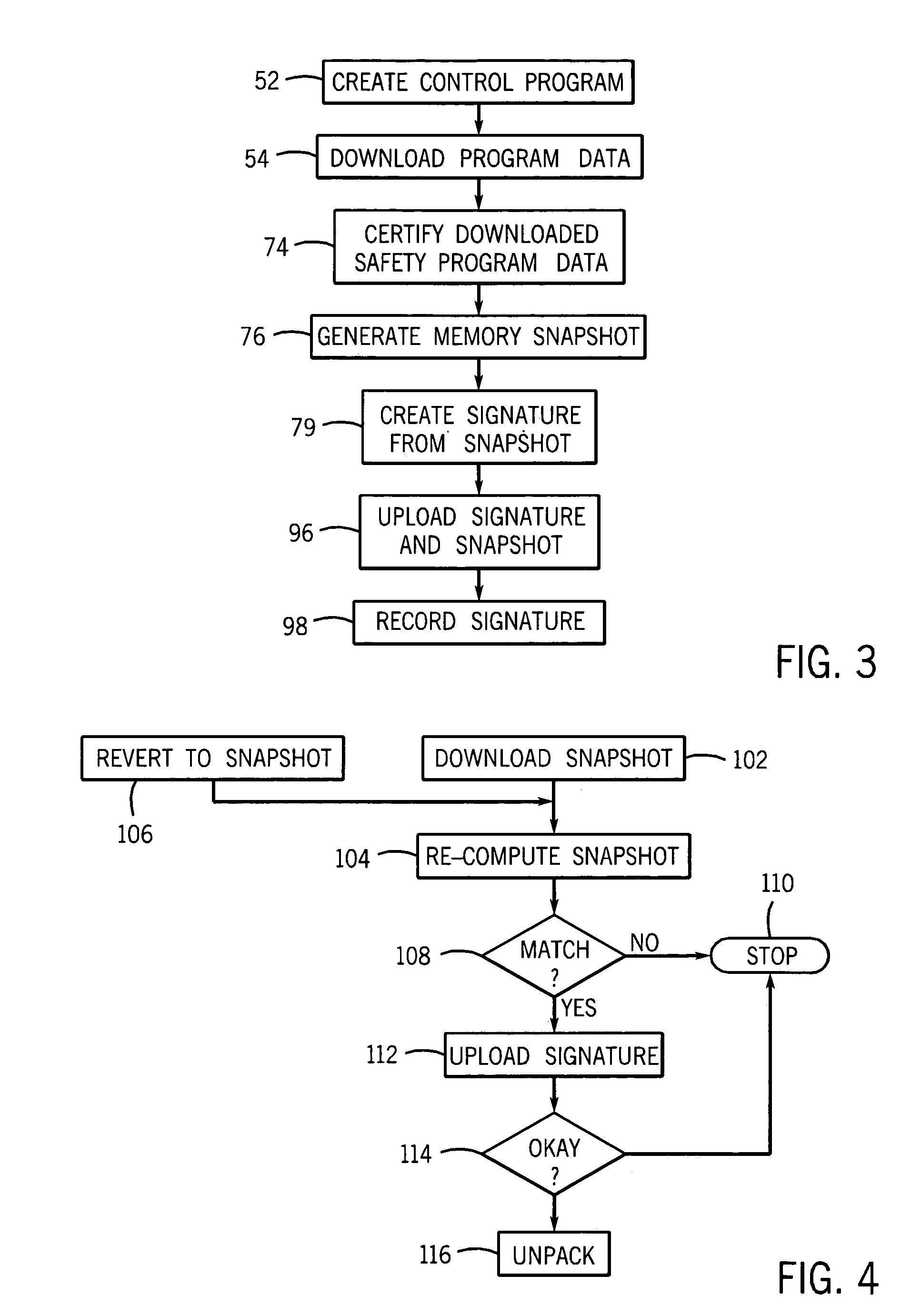 Safety controller providing rapid recovery of safety program data