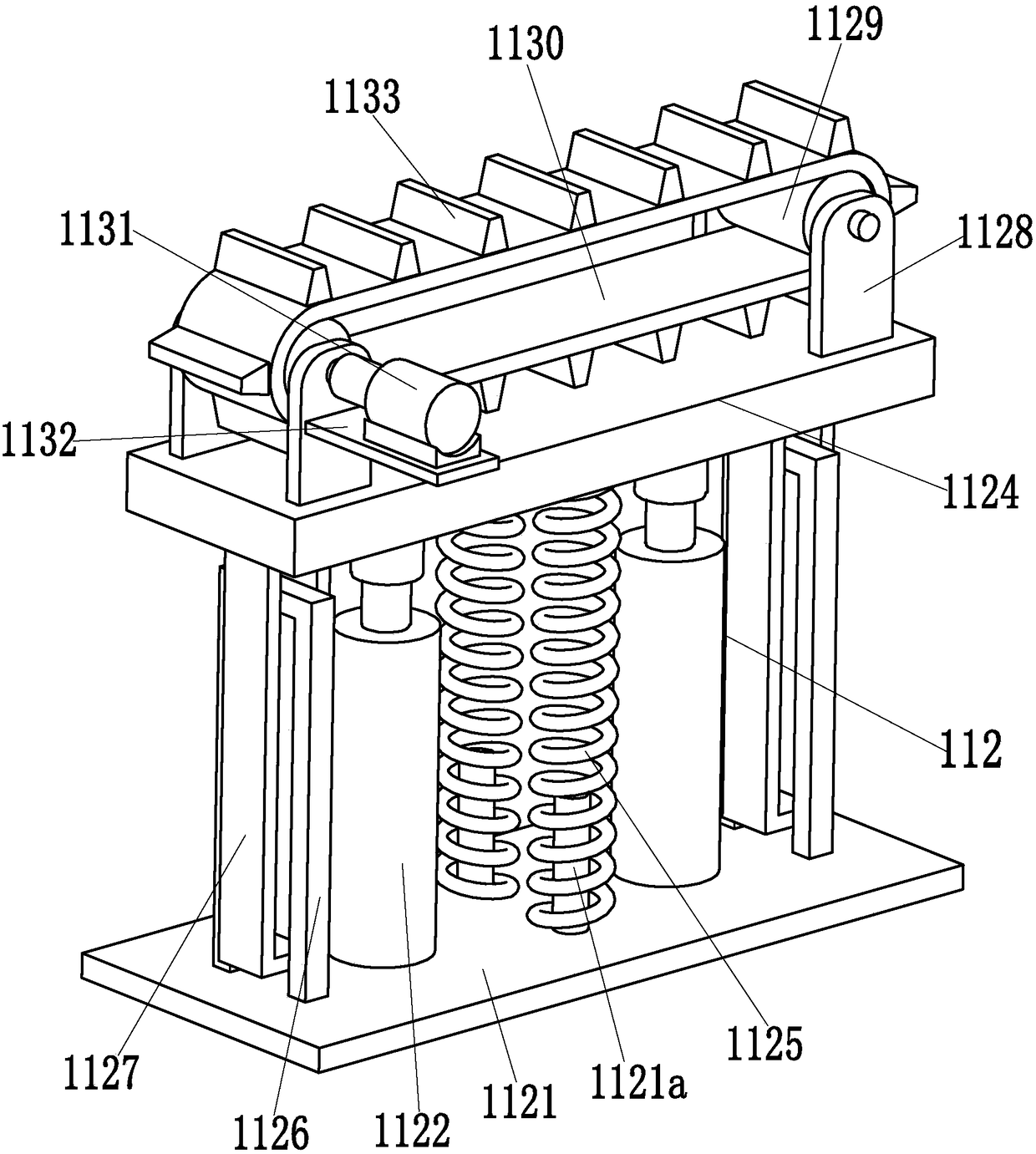 A kind of oil pipeline inner wall cleaning and drying processor