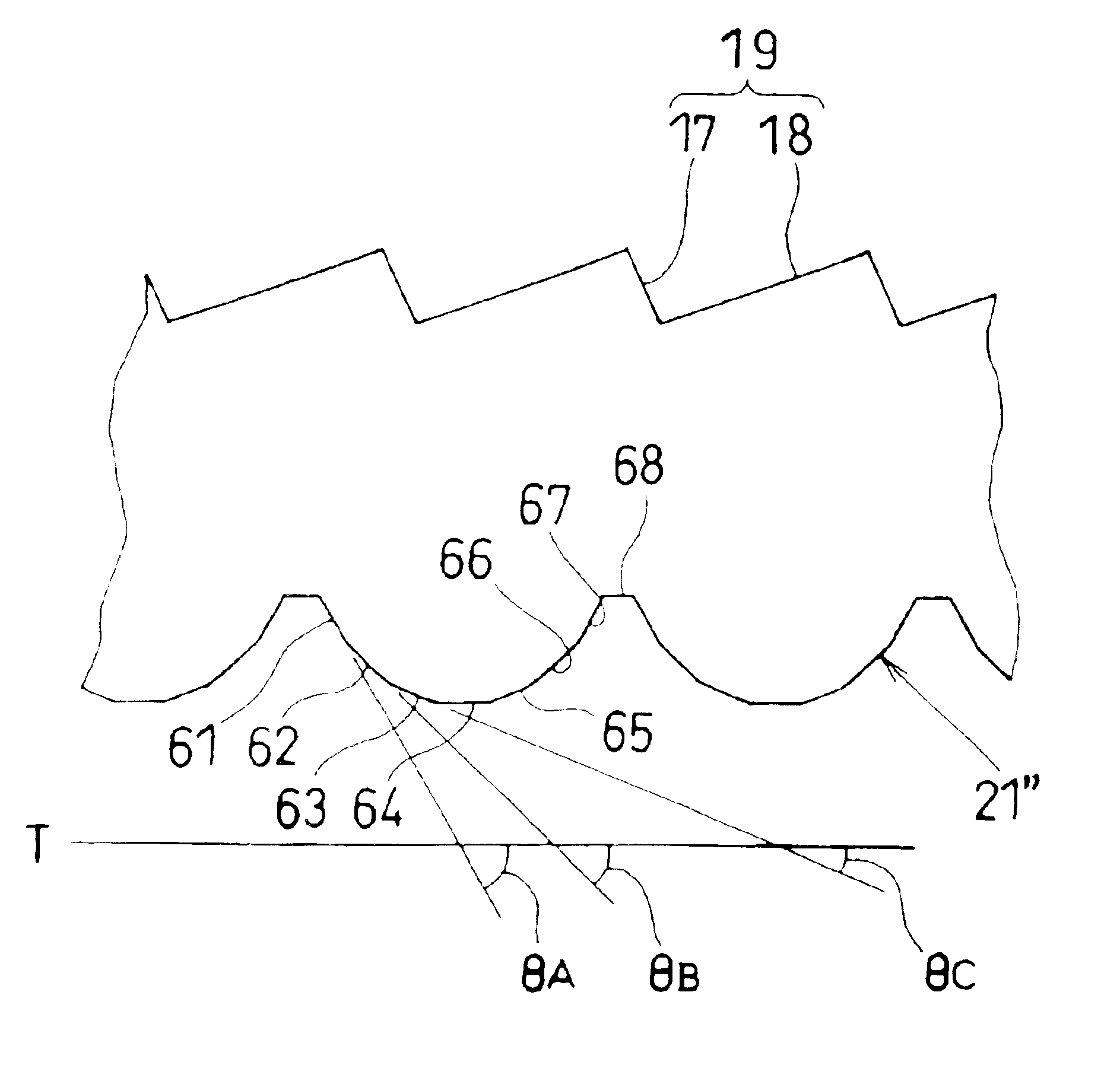 Spread illuminating apparatus with means for reflecting light dispersely