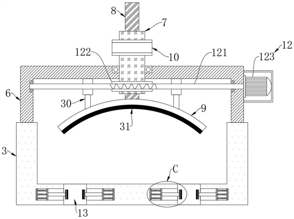 Livestock bloodletting device for positioning neck according to forelimbs and using method of livestock bloodletting device