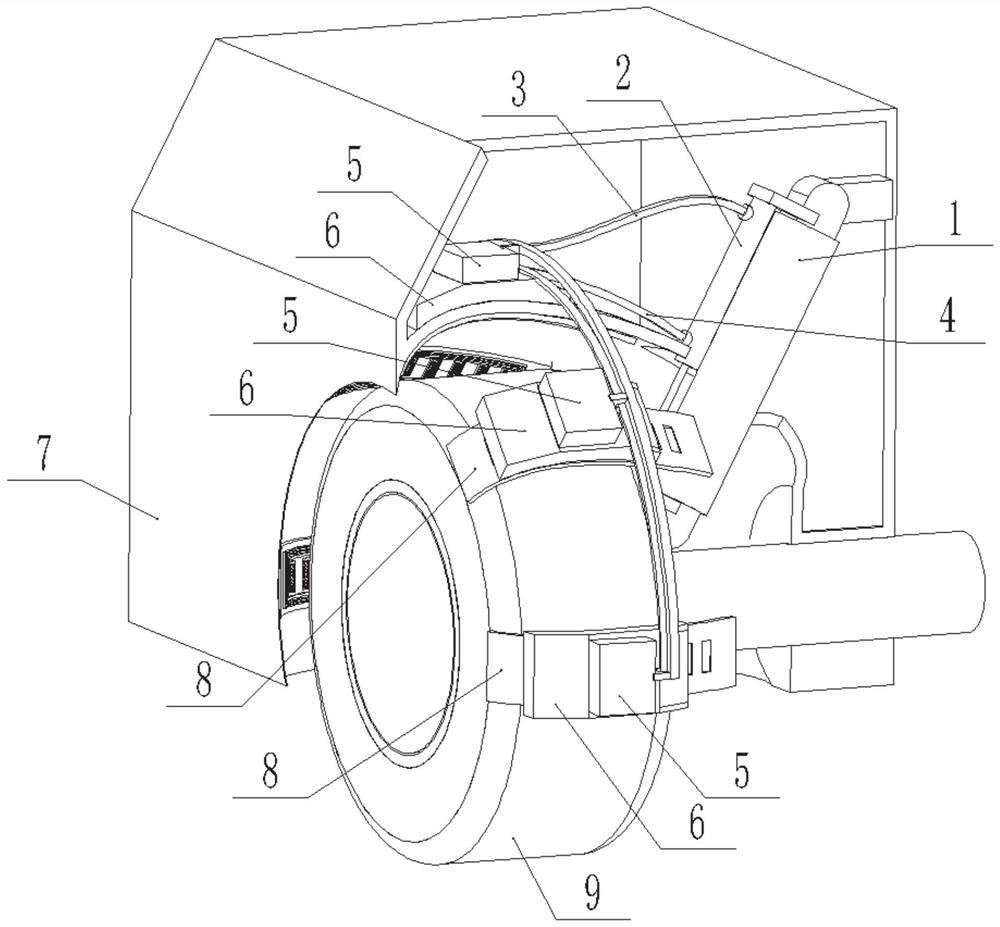 Automobile noise isolation and adsorption device