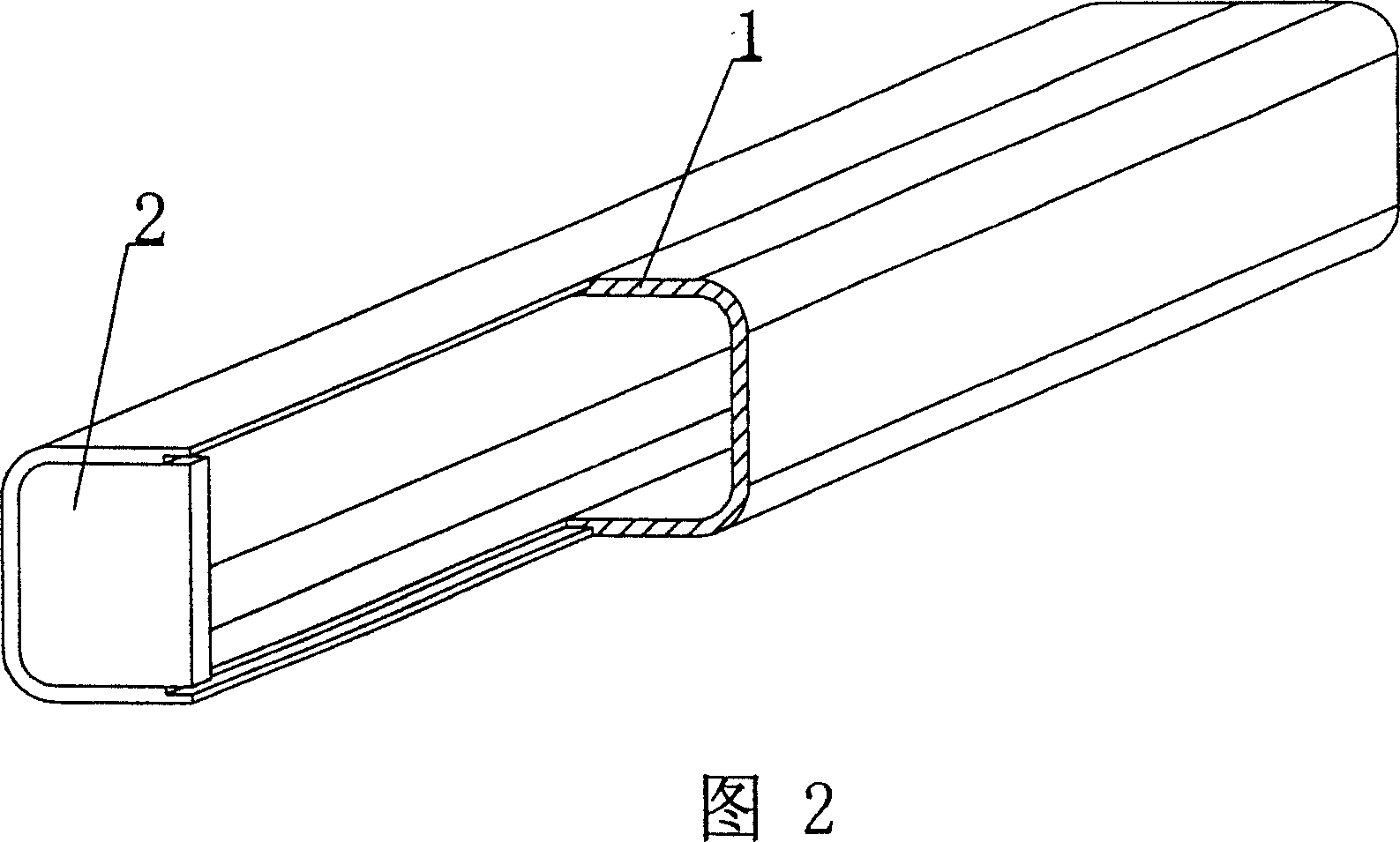 Structural member for cast-in-situs concrete